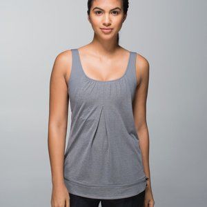 Lululemon Run Times Tank in Gray